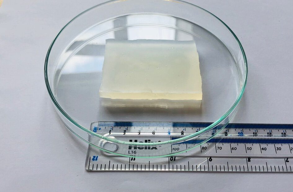 Super strength hydrogel created at University of Cambridge.