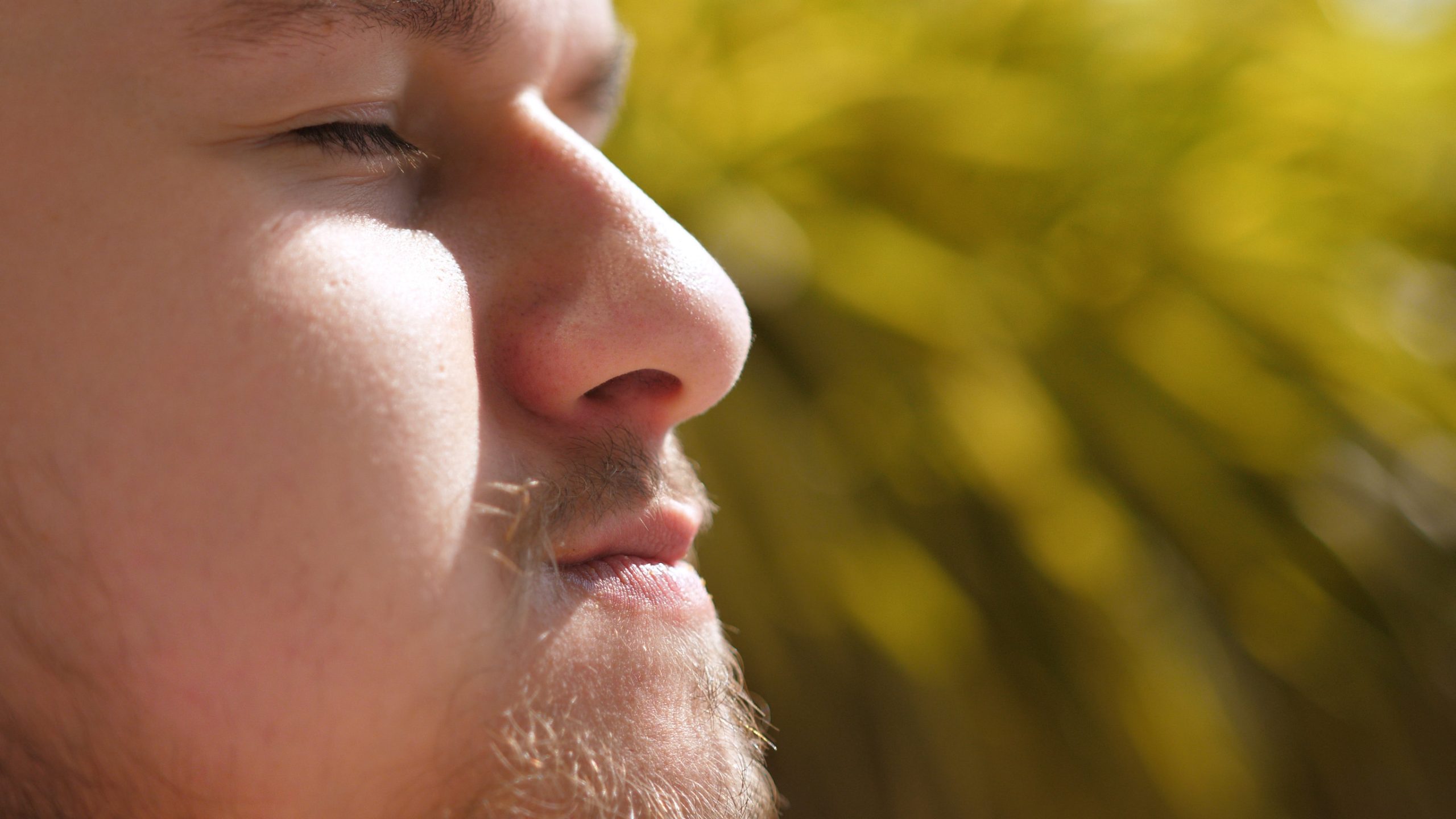 Breathe more through your nose