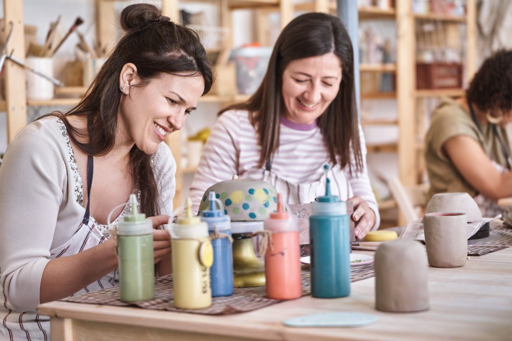 How arts and crafts can boost life satisfaction even more than work