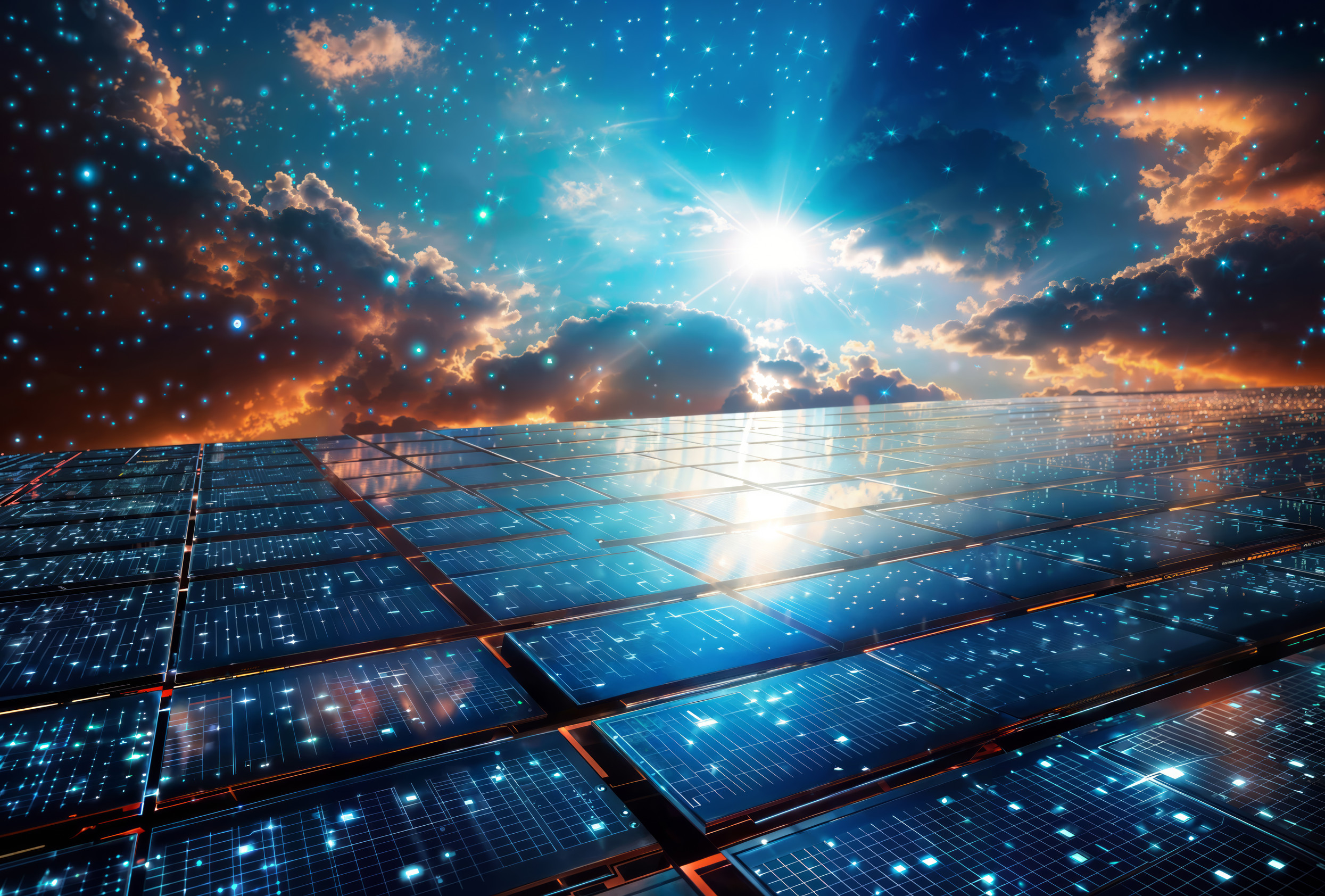 Could space-based solar panels