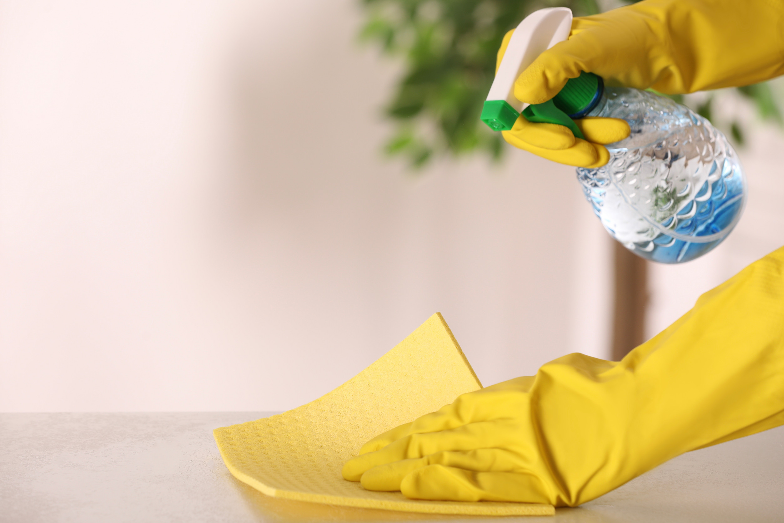 How to disinfect your home aft