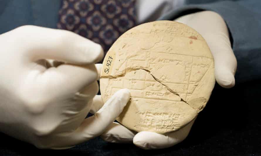This 3,700-year-old tablet is 