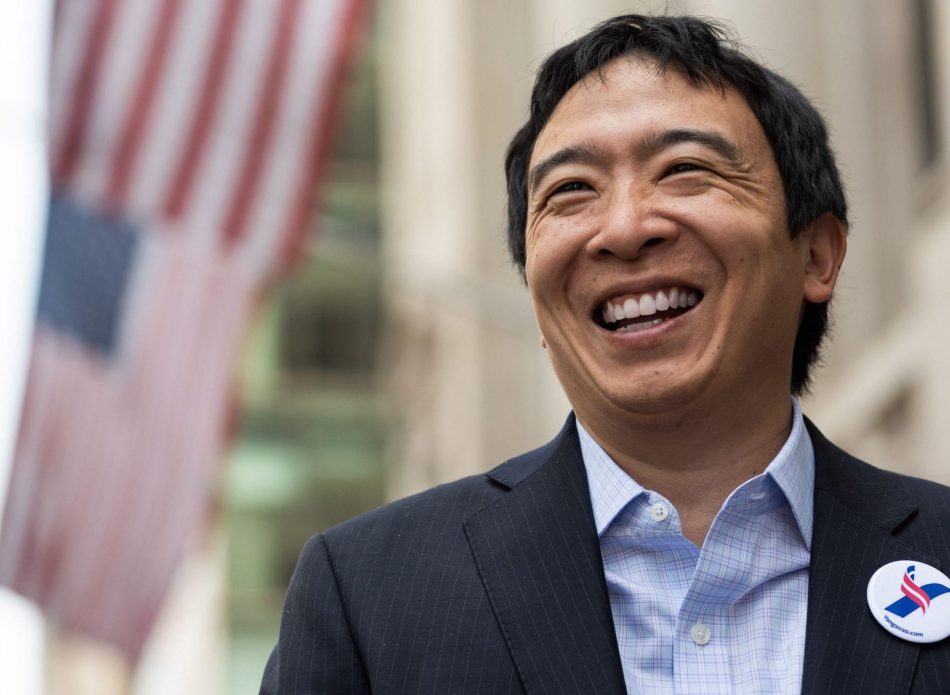 Andrew Yang joins cash relief 