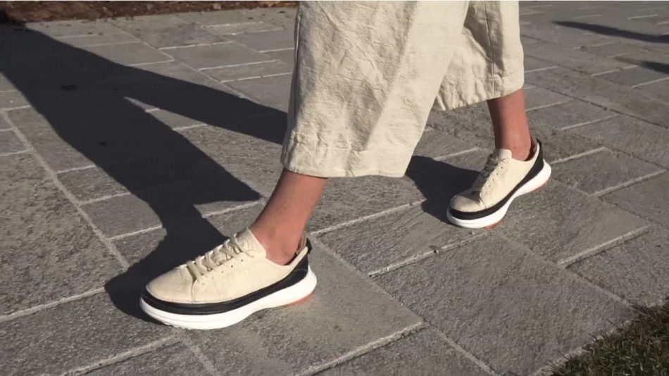 These sustainable zip-off shoe