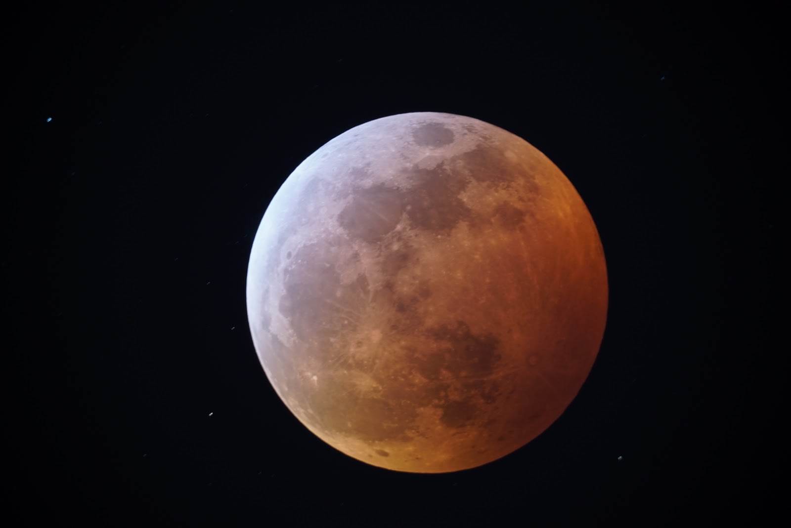 Image courtesy of Justin Foley, Mars 2020 Systems Engineer at the NASA Jet Propulsion Laboratory. Blood Moon Lunar Eclipse - Justin Foley