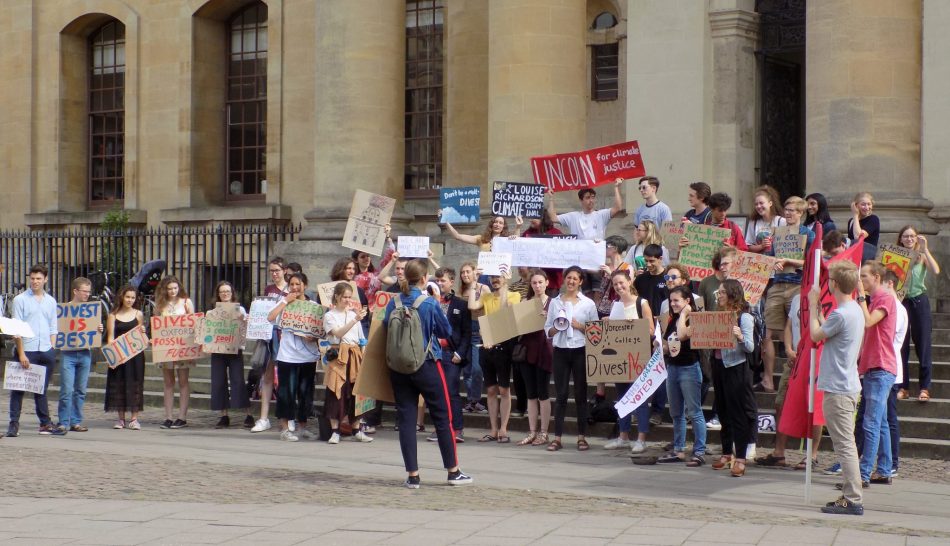 Oxford pledges to divest from 