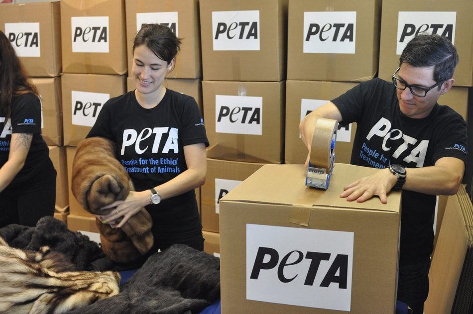 PETA is donating old fur coats