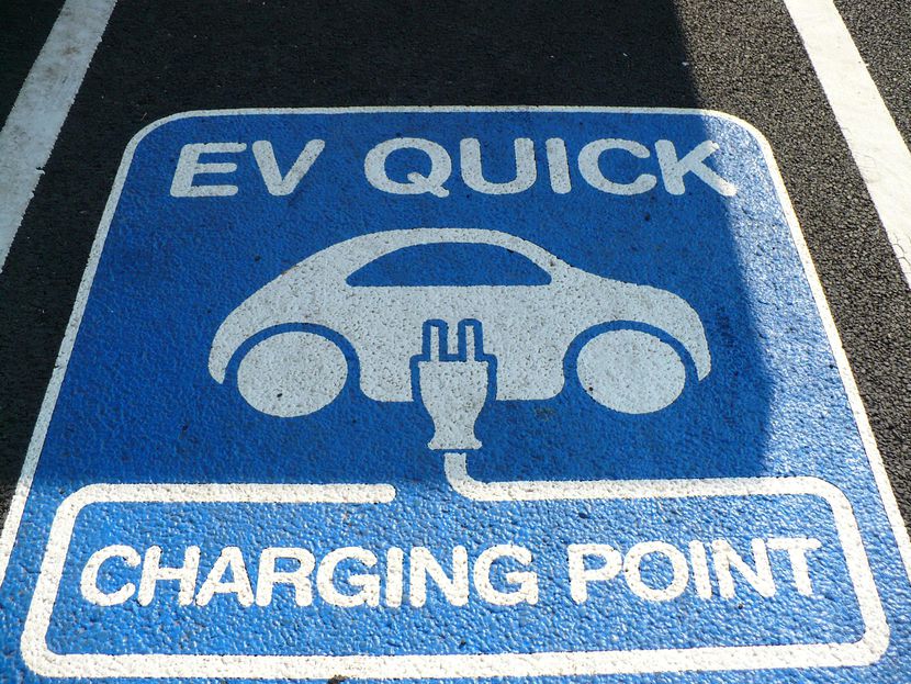 Install an electric car chargi