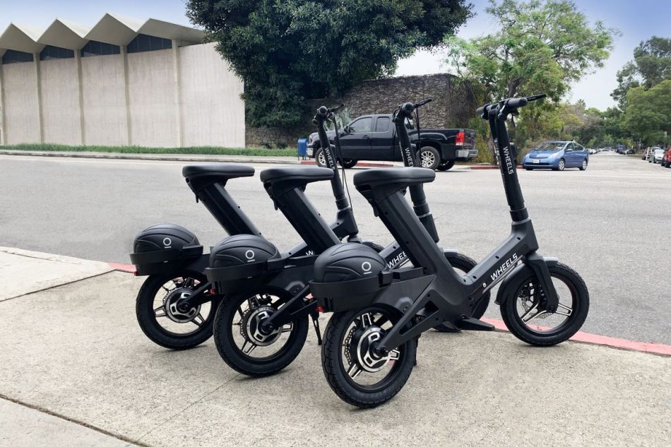 These sharable scooters now co