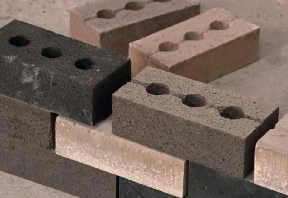 These bricks are made almost e