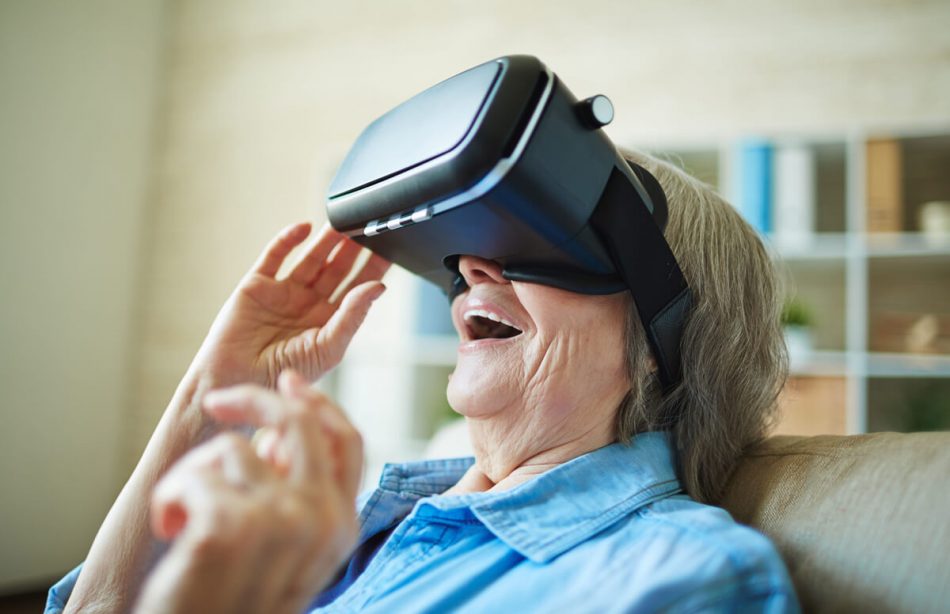 VR is helping seniors rejoice 