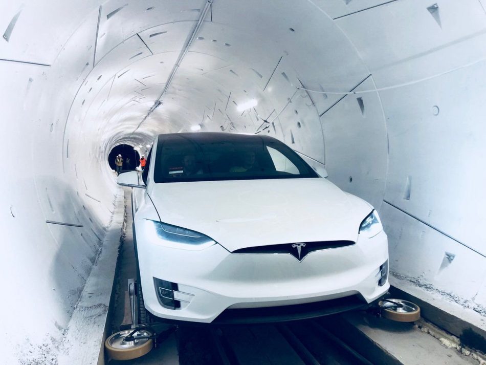 The Boring Company unveiled it