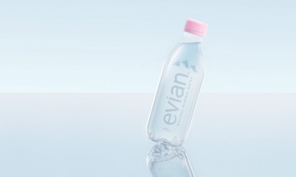 Evian introduces a label-free,