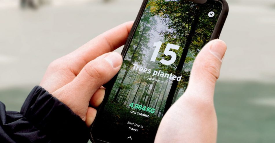This app estimates your carbon