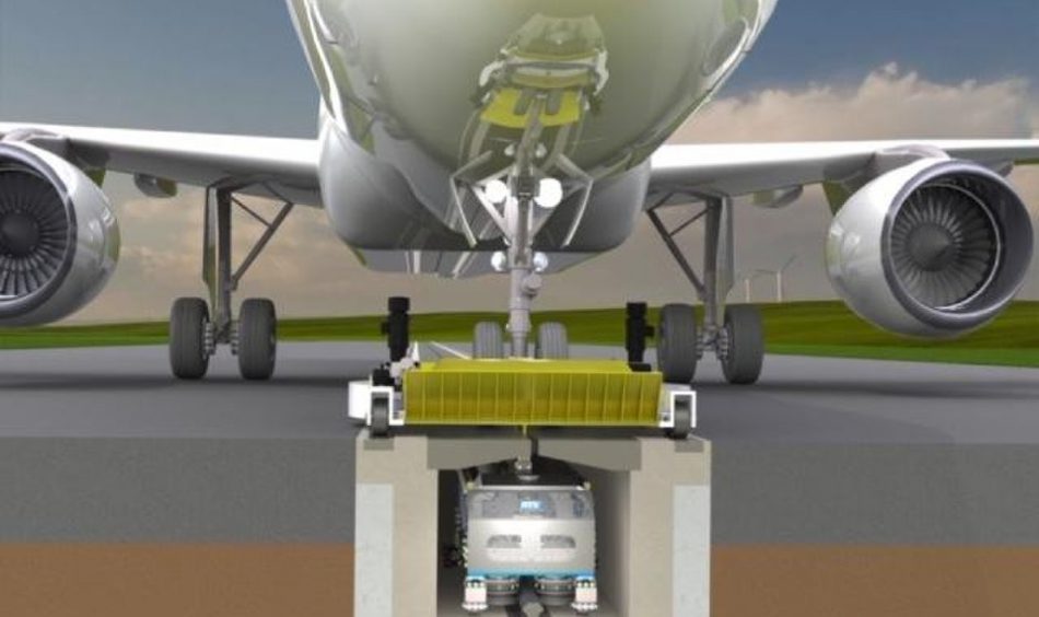 Automated aircraft towing tech