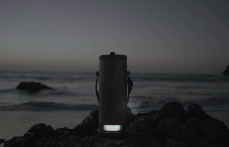 This seawater-powered lamp is 