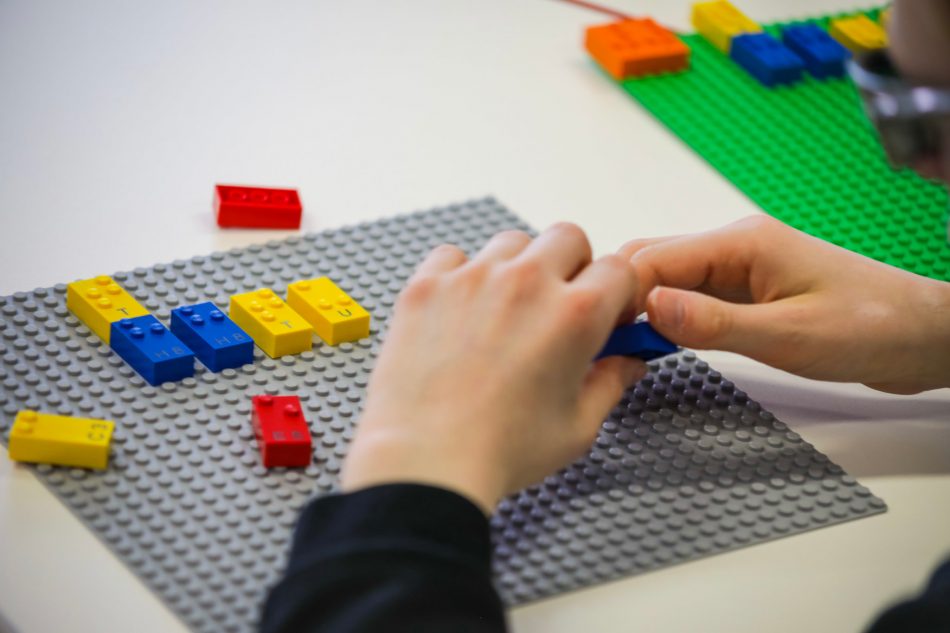 LEGO has designed braille bric