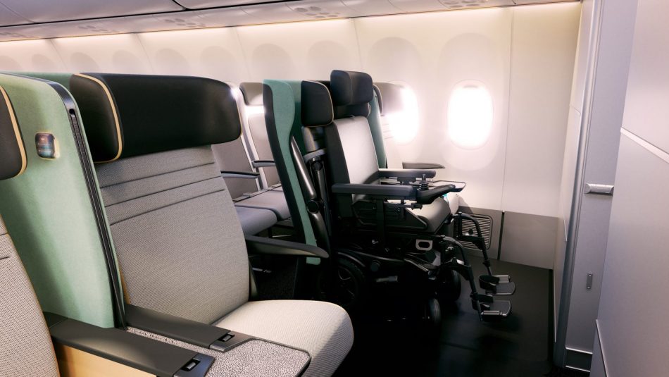 Air 4 All airplane seats with wheelchair compatibility