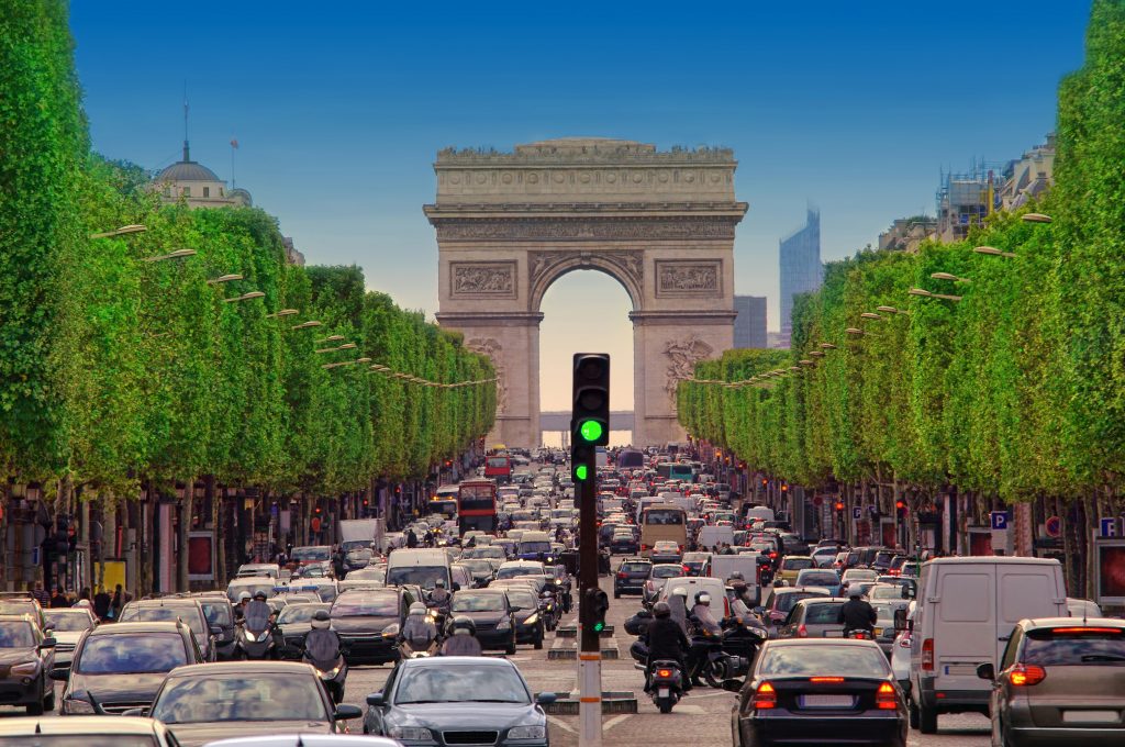 Paris traffic noise