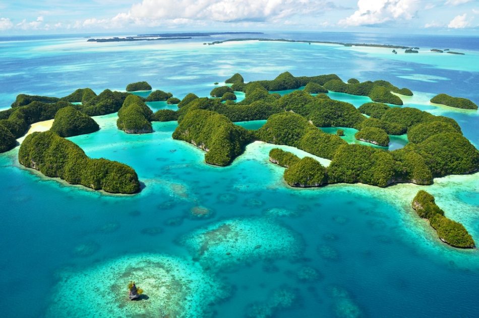 70 island in Palau.
