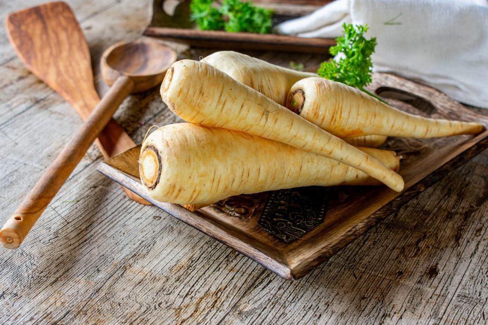 Parsnips are in season. Here