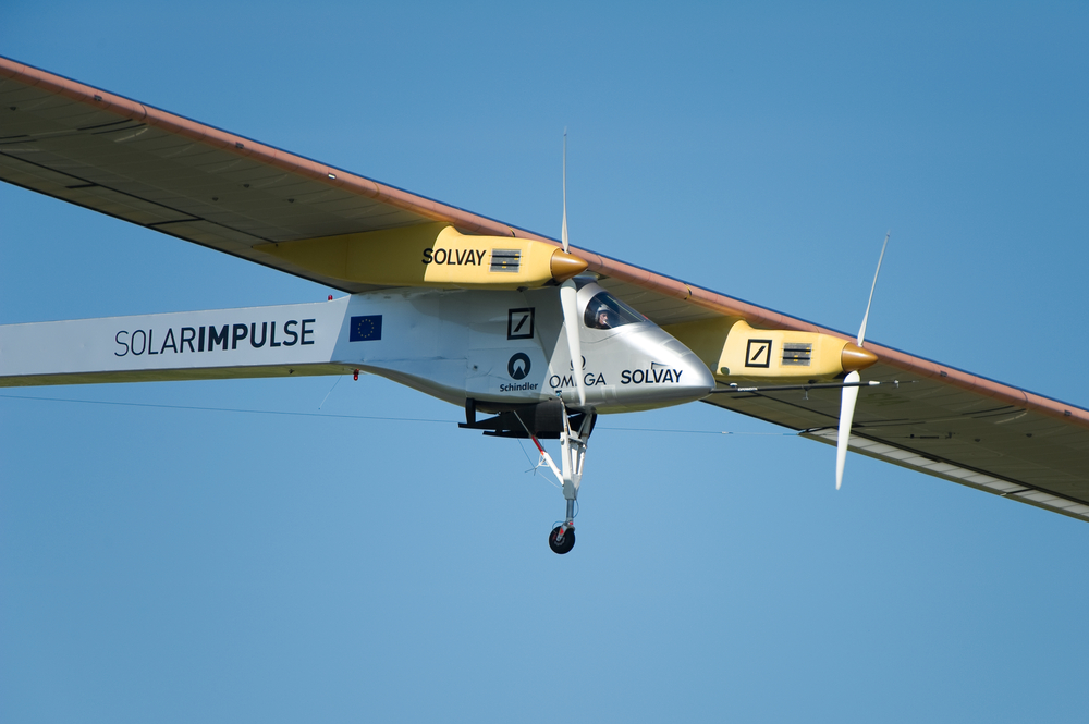 First solar powered aircraft c