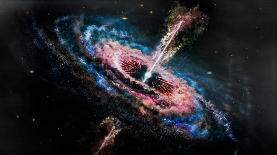 Quasar Dark Matter Space