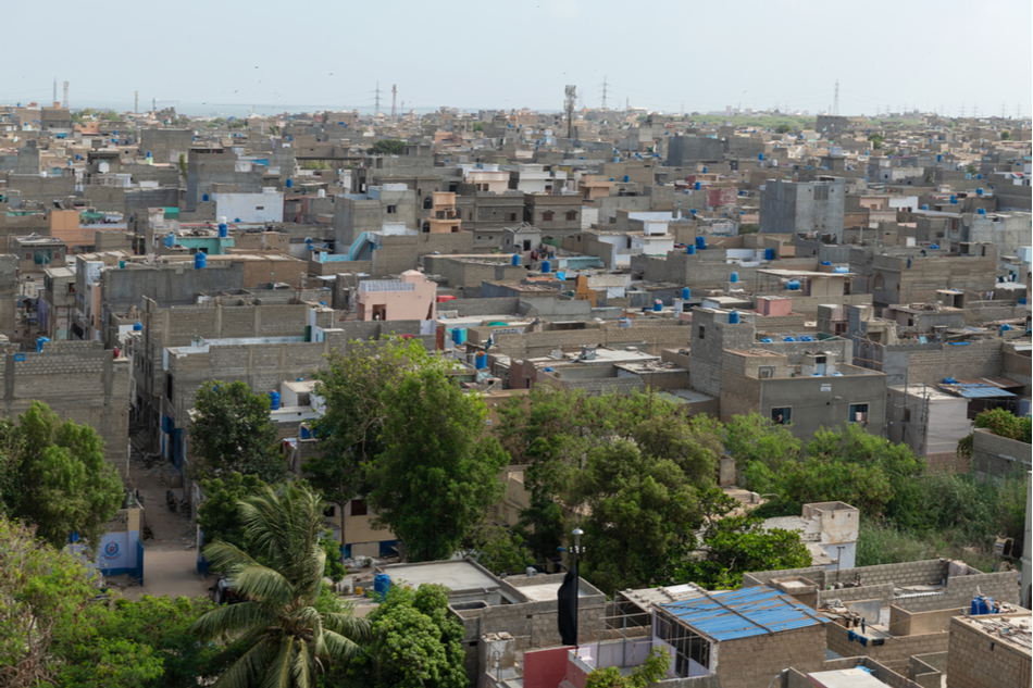 Karachi skyline during the day