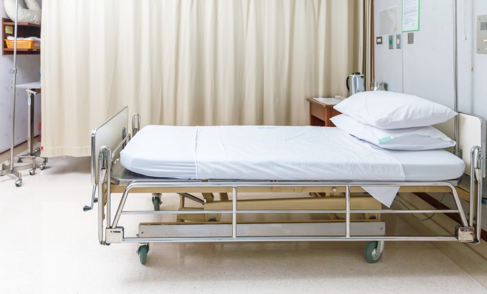 Lining hospital beds with copp