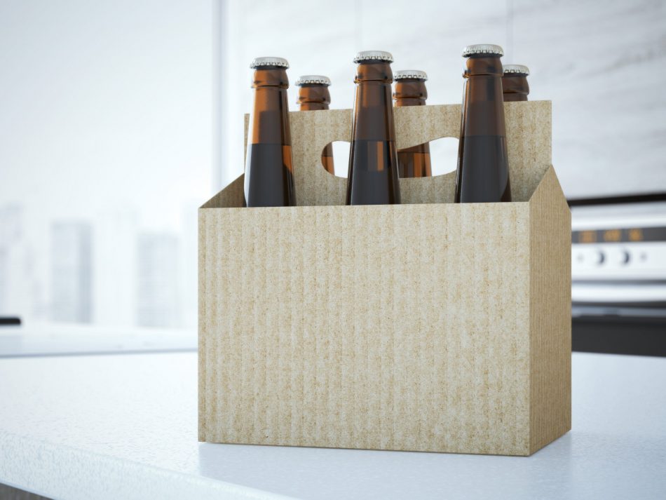 Beer in sustainable cardboard