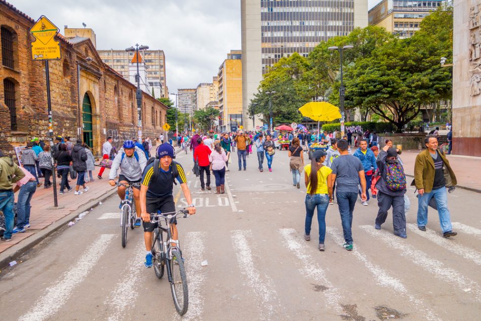 Bogotá pedals towards a bike-