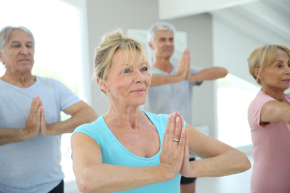 Yoga improves balance and mobi