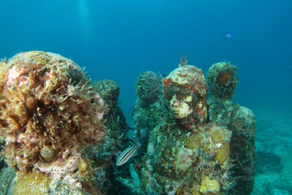 Underwater sculptures
