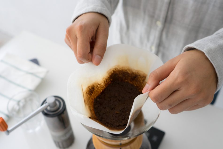 Coffee grounds could skip the 