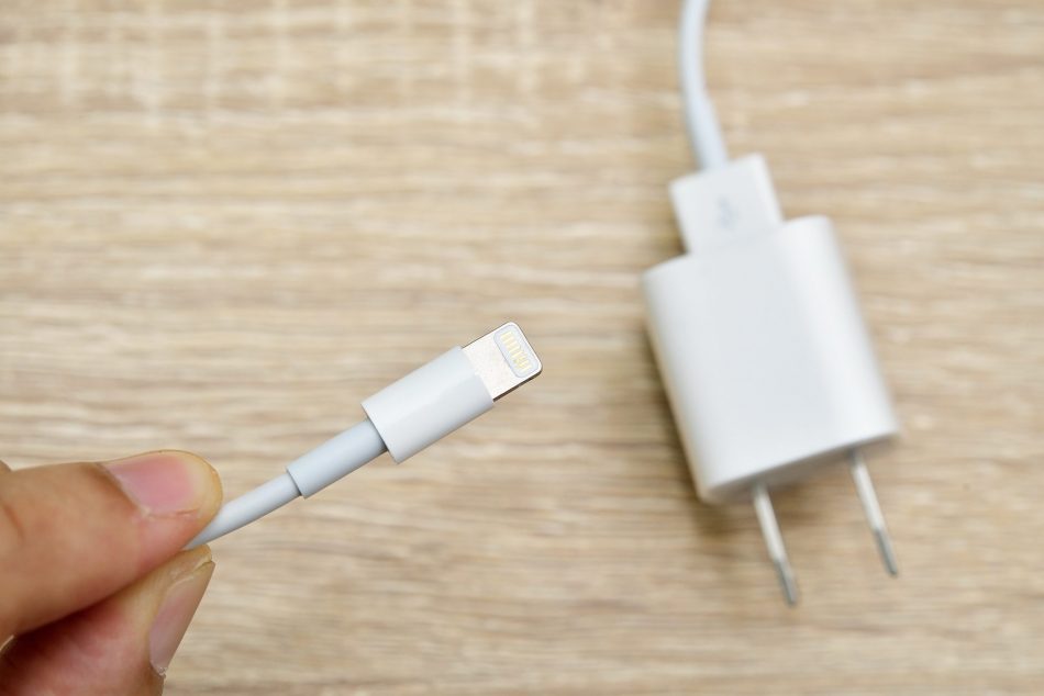 Apple removes chargers and ear