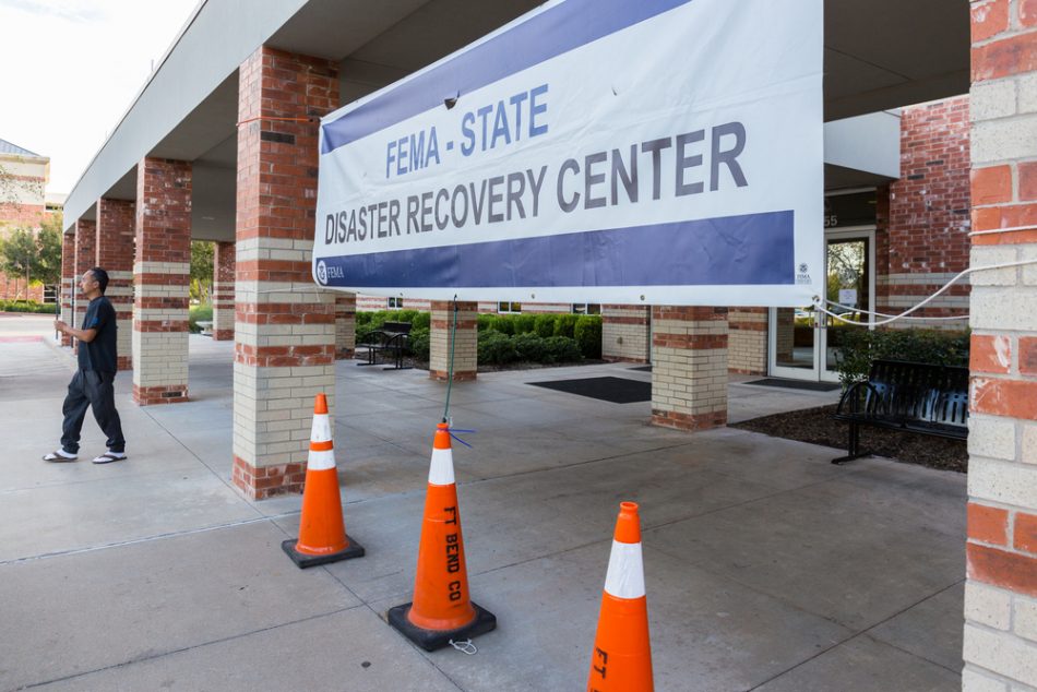 FEMA center in Texas