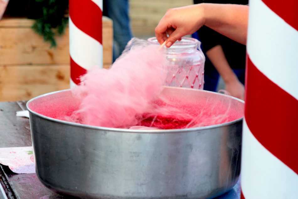 Cotton candy machines could he