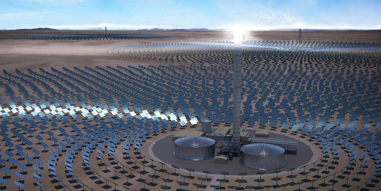 Three solar thermal plants in 