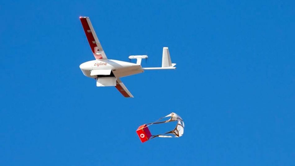 Zipline is using drones to del